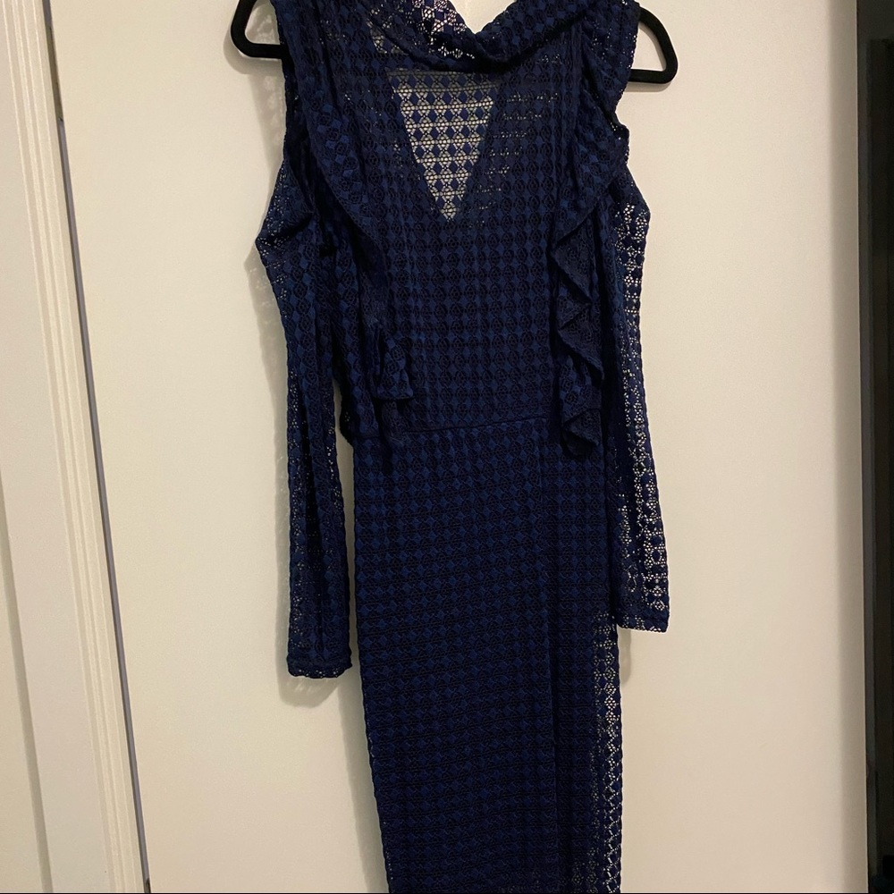 TFNC London MIDI crochet dress in size small